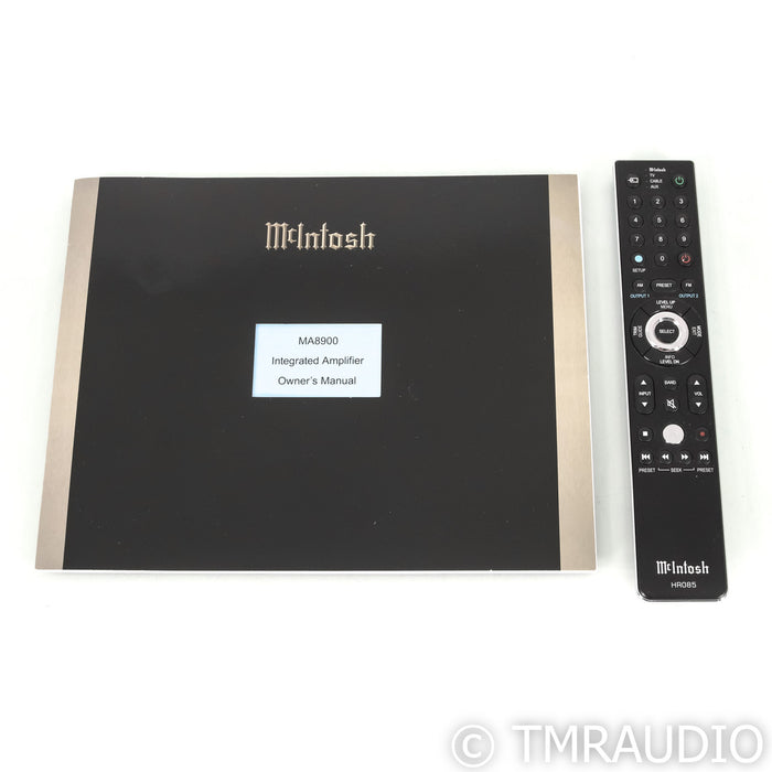 McIntosh MA8900 Stereo Integrated Amplifier; Remote; DAC; MM / MC Phono
