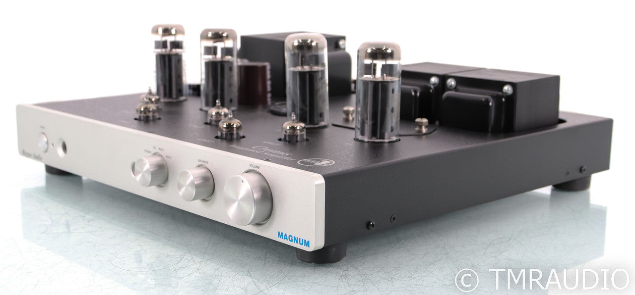 Rogue Audio Cronus Magnum Stereo Tube Integrated Amplifier; Remote; MM; Silver