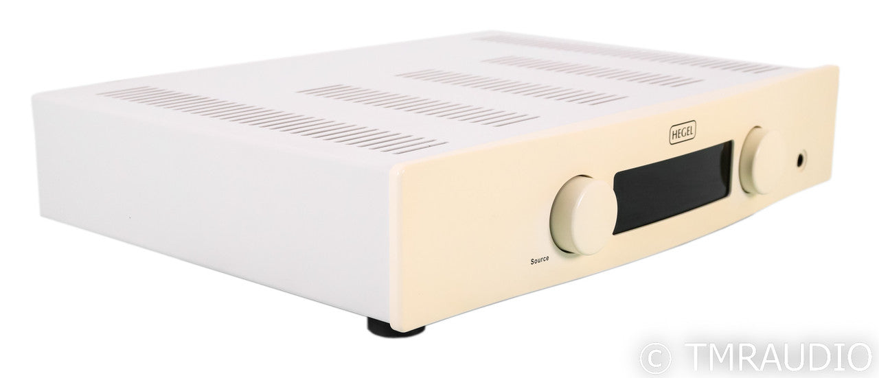 Hegel Rost Stereo Streaming Integrated Amplifier; White; Remote