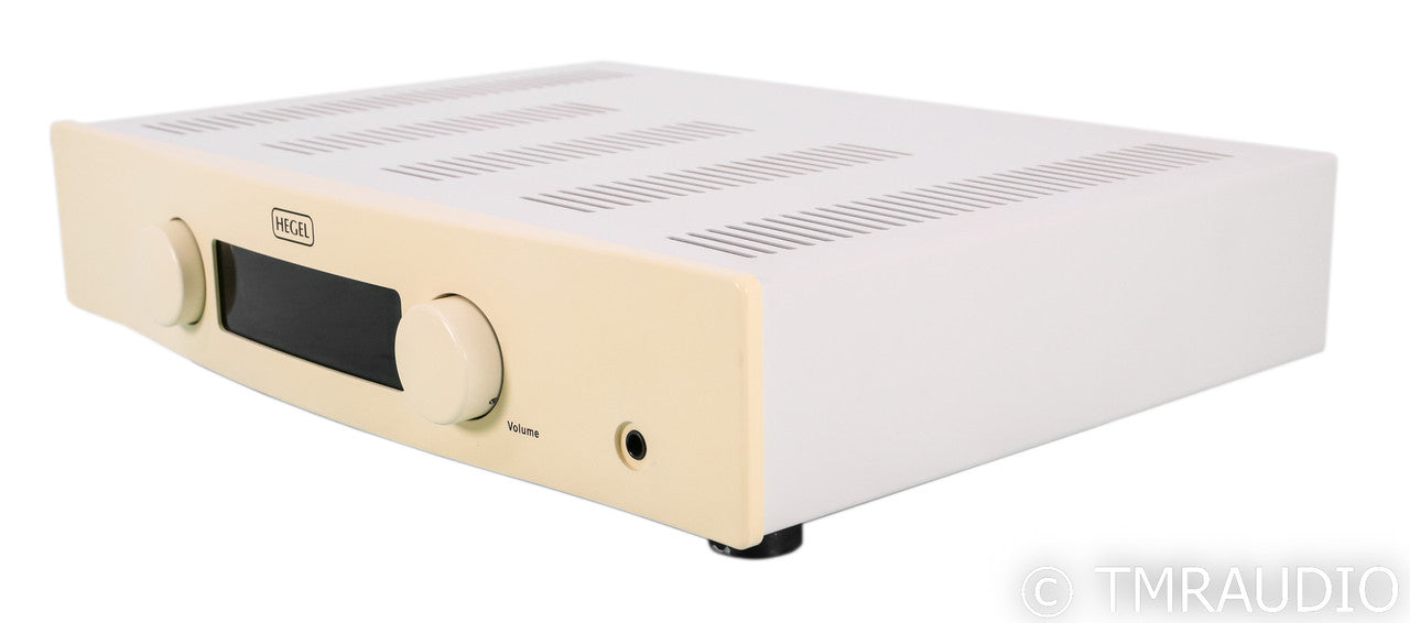 Hegel Rost Stereo Streaming Integrated Amplifier; White; Remote