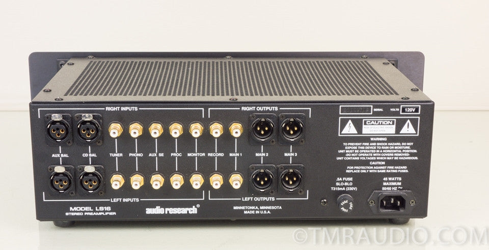 Audio Research LS16 Vacuum Tube Preamplifier in Factory Box