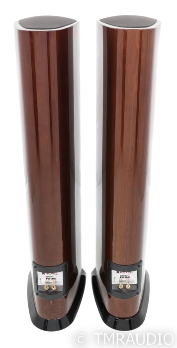 Revel Performa3 F206 Floorstanding Speakers; High Gloss Walnut Pair; F-206