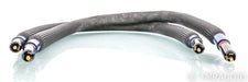 JPS Labs Aluminata RCA Cables; 0.75m Pair Interconnects