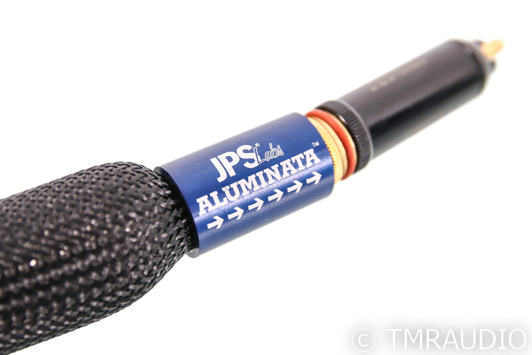 JPS Labs Aluminata RCA Cables; 0.75m Pair Interconnects