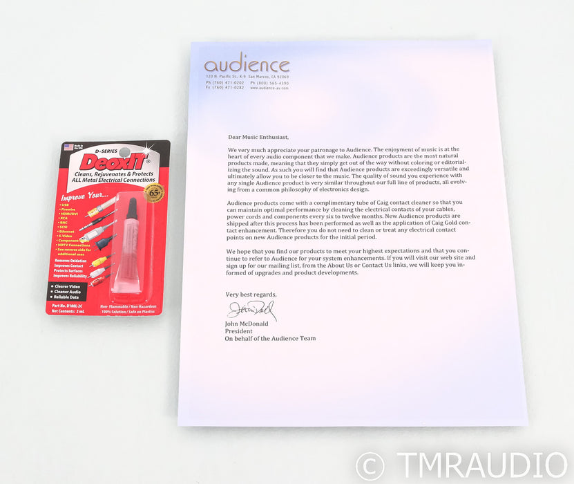 Audience Studio TWO Speaker Cables; 2.5m Pair (Open Box)