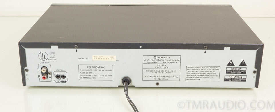 Pioneer PD-M403 6-Disc CD Changer / Player in Factory Box