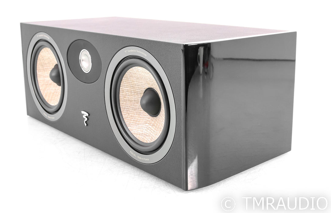 Focal Aria CC900 Center Channel Speaker; Black High Gloss; CC-900