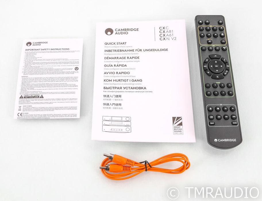 Cambridge Audio CXC CD Transport; Remote