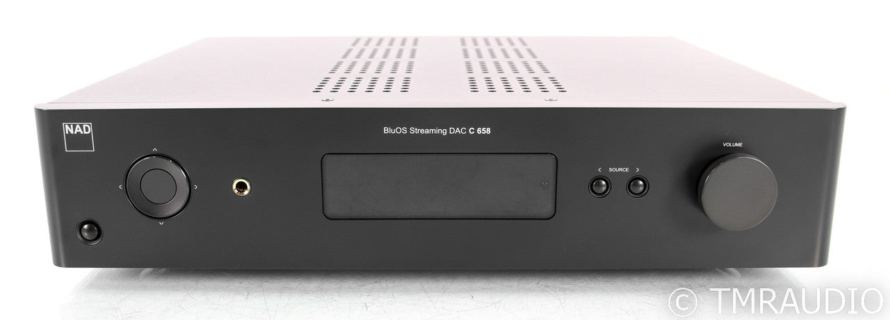 NAD C 658 BluOS Streaming DAC; Remote; MM Phono; (Open Box)