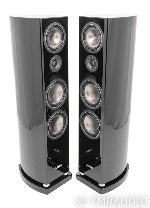 Canton Vento 896 DC Floorstanding Speakers; Gloss Black Pair
