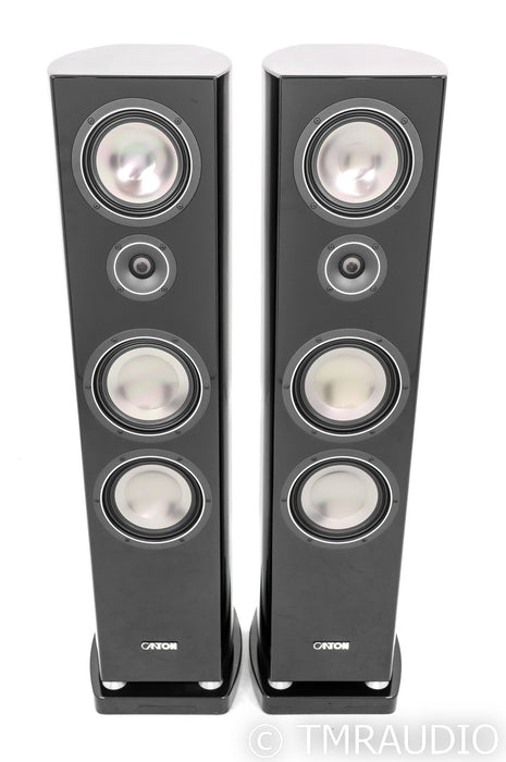 Canton Vento 896 DC Floorstanding Speakers; Gloss Black Pair