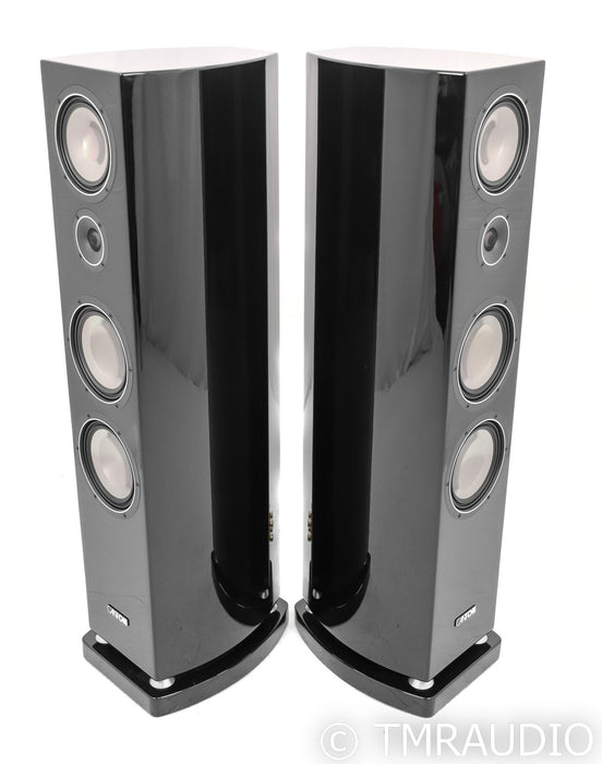 Canton Vento 896 DC Floorstanding Speakers; Gloss Black Pair