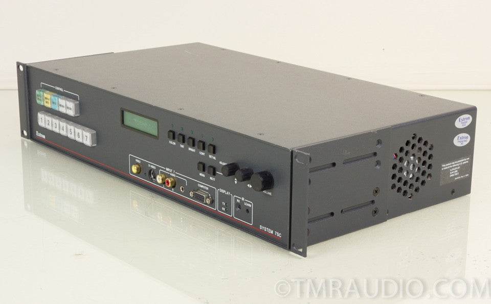Extron System 7SC 7-Input Configurable Switcher with Integrated Scaler ...