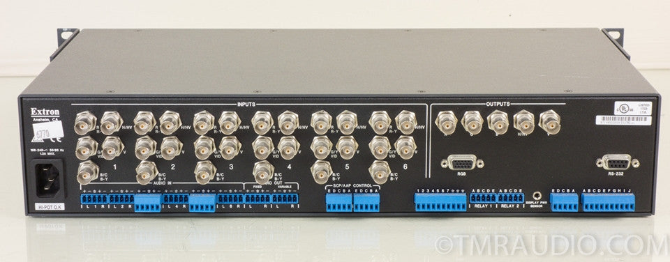 Extron System 7SC 7-Input Configurable Switcher with Integrated Scaler