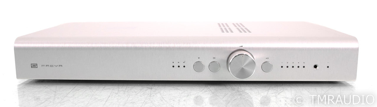 Schiit Freya S Stereo Preamplifier; Silver; Remote