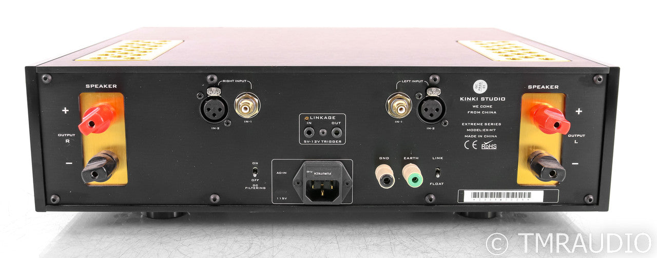 Kinki Studio EX-M7 Stereo Power Amplifier; Black; EXM7