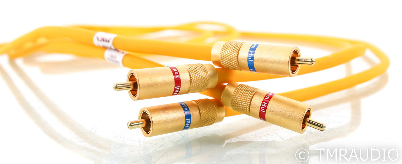 Van Den Hul D-102 III RCA Cables; D102 MkIII; 2m Pair Interconnects (Unused)