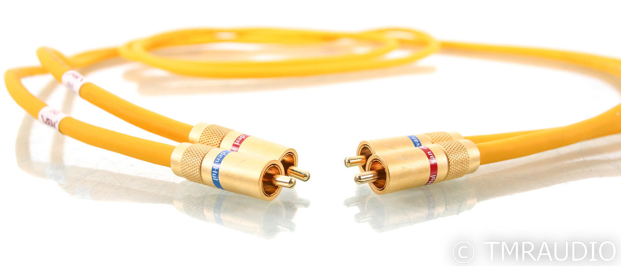 Van Den Hul D-102 III RCA Cables; D102 MkIII; 2m Pair Interconnects (Unused)