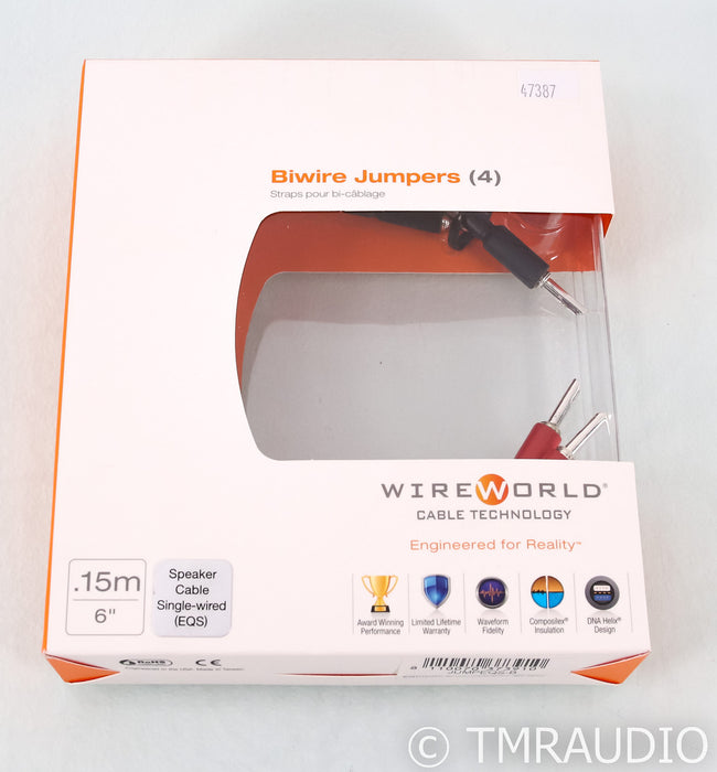 WireWorld Equinox 8 Jumper Cables; 6" Pair (New)