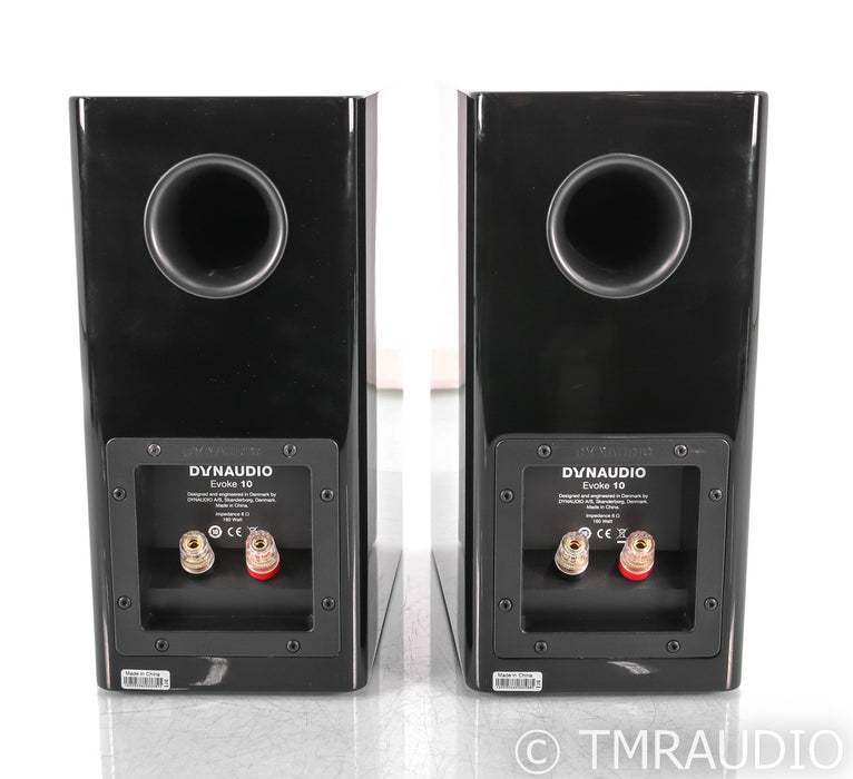 Dynaudio Evoke 10 Bookshelf Speakers; Gloss Black Pair