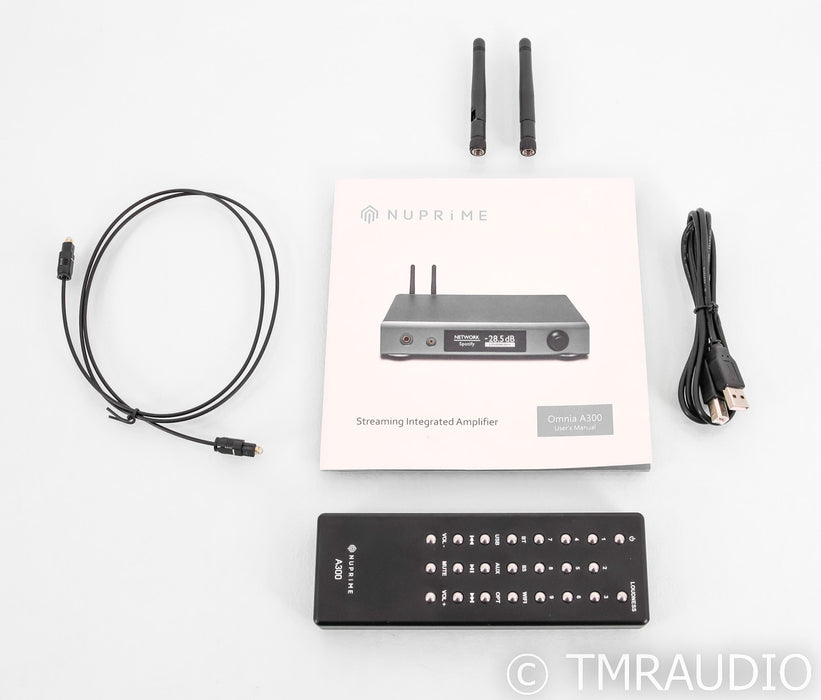 Nuprime Omnia A300 Stereo Integrated Amplifier; Remote; DAC; Wireless