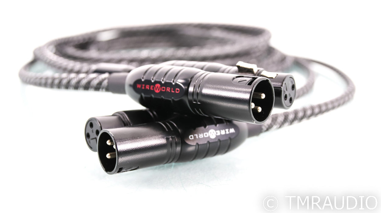 WireWorld Silver Eclipse 8 XLR Cables; 3m Pair Balanced Interconnect