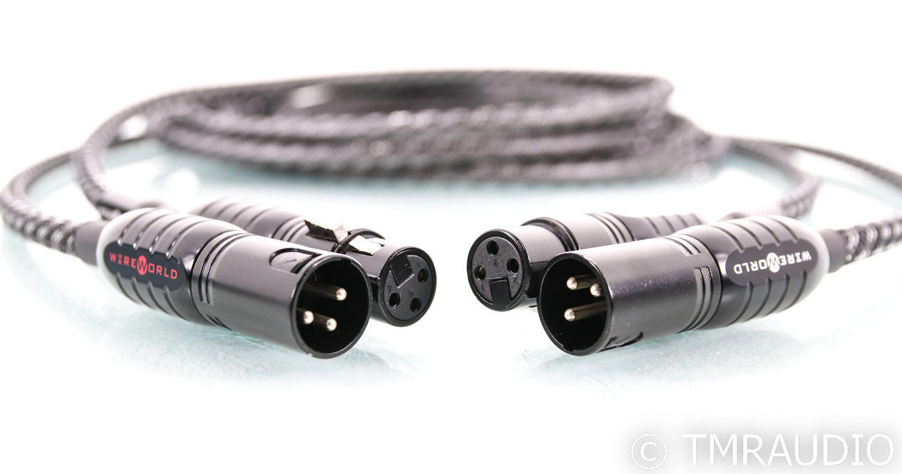 WireWorld Silver Eclipse 8 XLR Cables; 3m Pair Balanced Interconnect