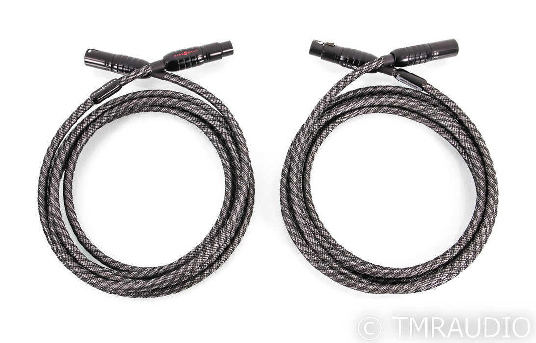 WireWorld Silver Eclipse 8 XLR Cables; 3m Pair Balanced Interconnect