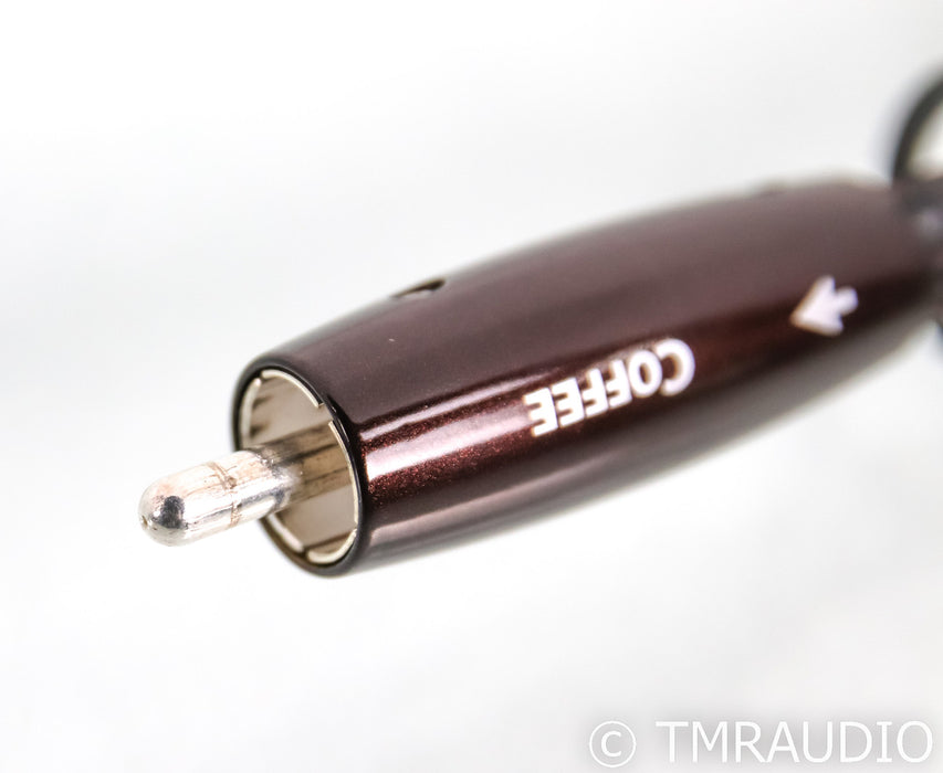 AudioQuest Coffee RCA Digital Coaxial Cable; Single 0.75m Interconnect; 72v DBS