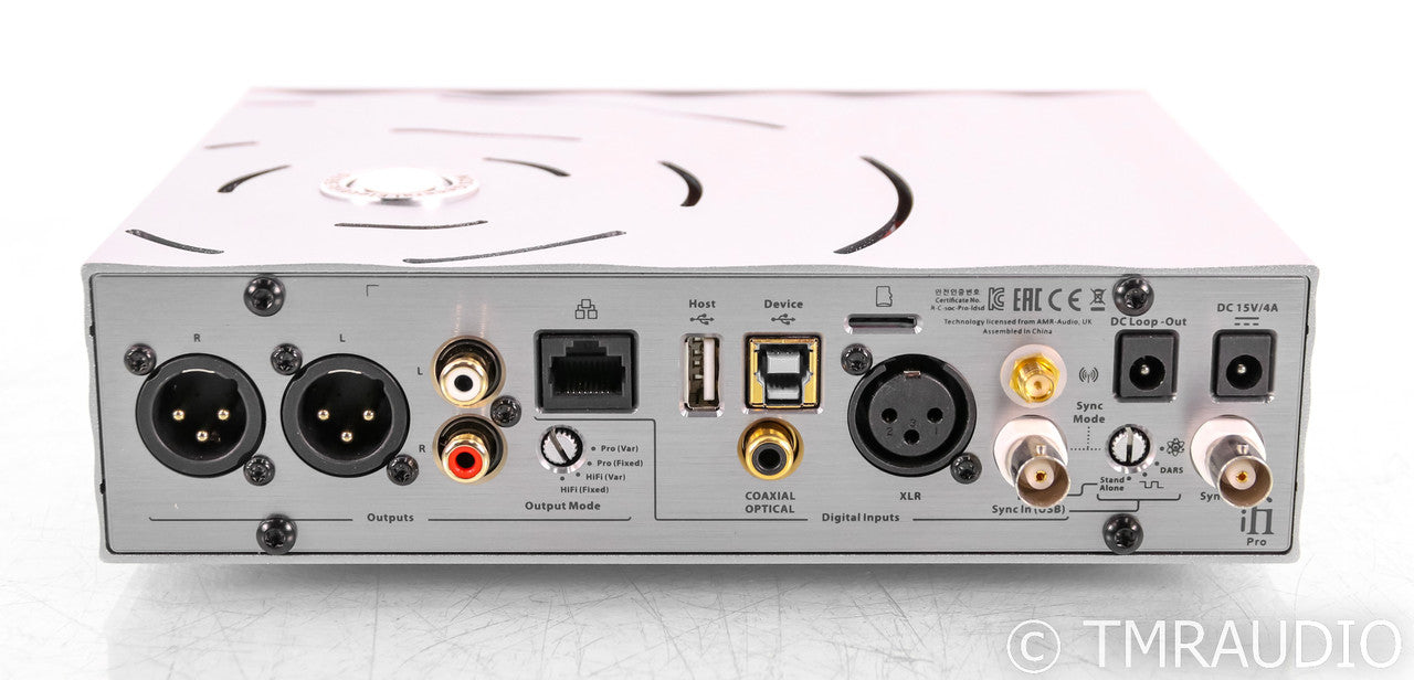 iFi Pro iDSD Signature Tube DAC; Remote; Wireless