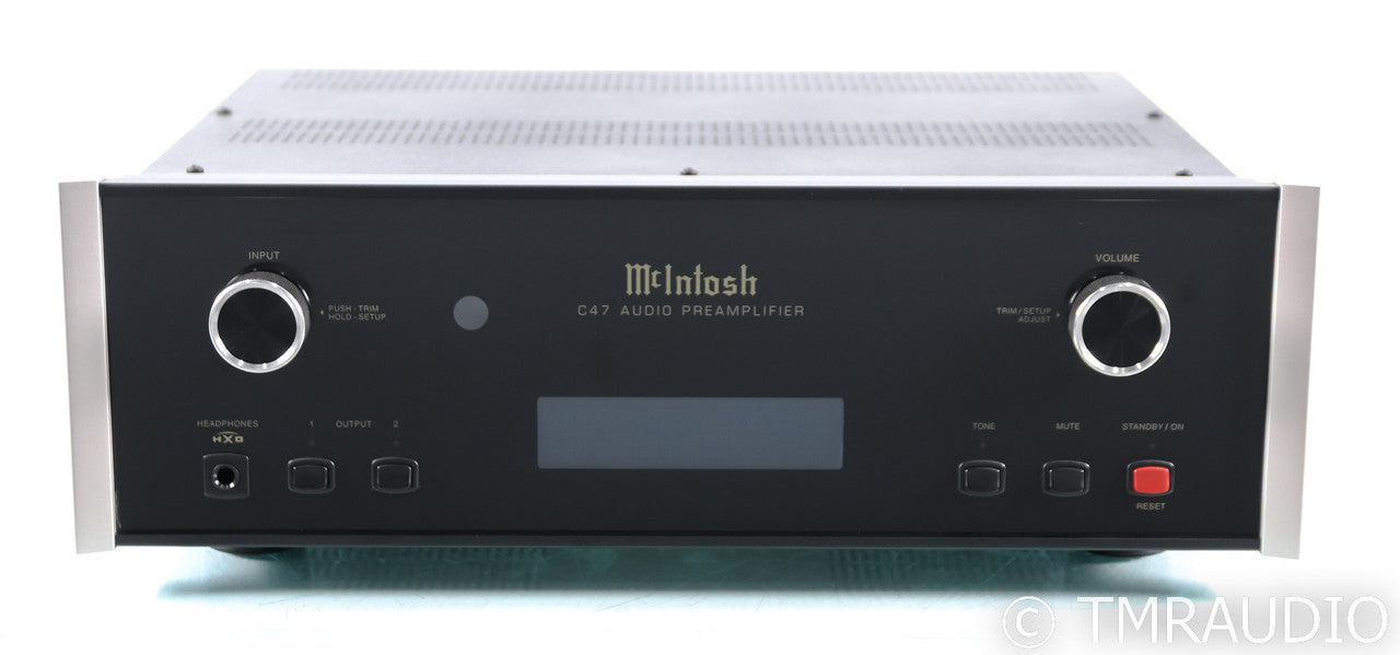 McIntosh C47 Stereo Preamplifier; C-47; Remote; MM / MC Phono