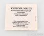 Soundsmith Zephyr MkIII Moving Iron Phono Cartridge; MI; Mark 3