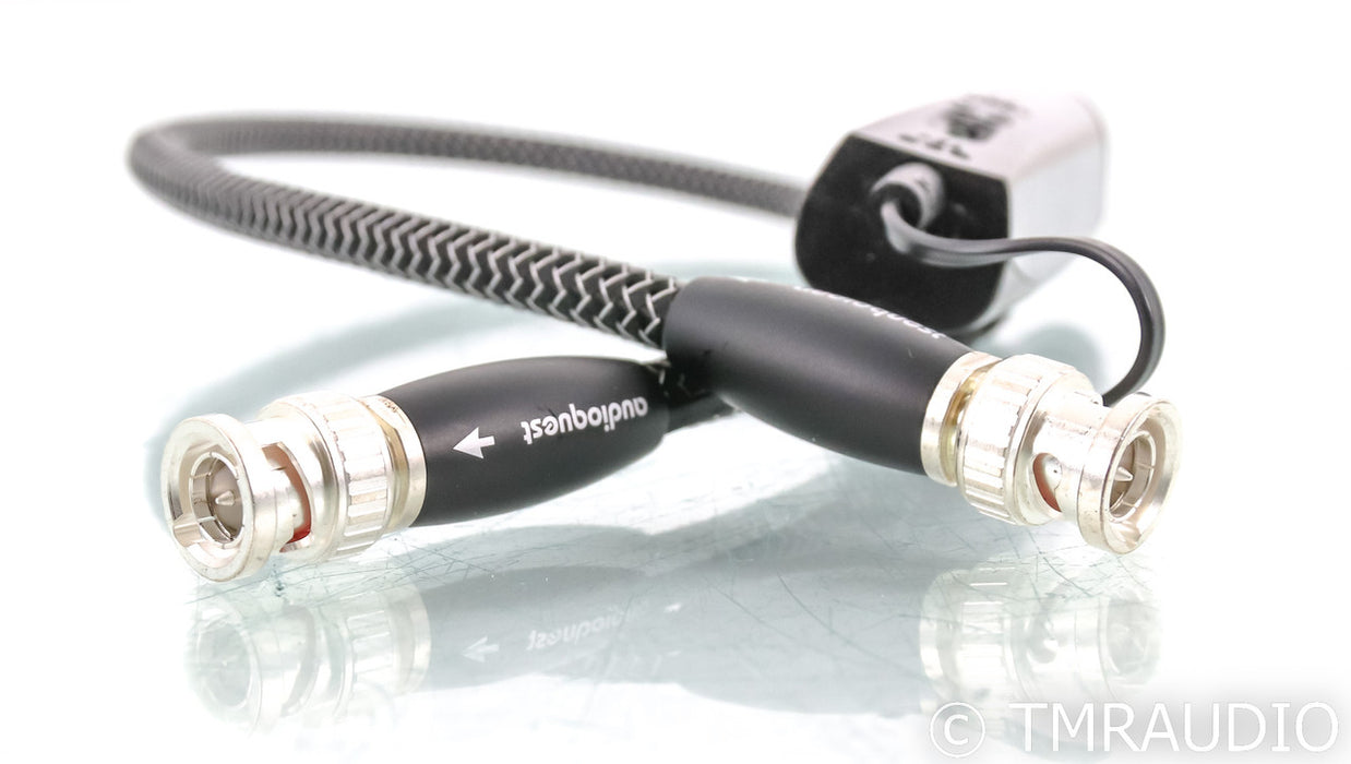 AudioQuest Diamond BNC Digital Coaxial Cable; Single 0.5m Interconnect; 72v DBS