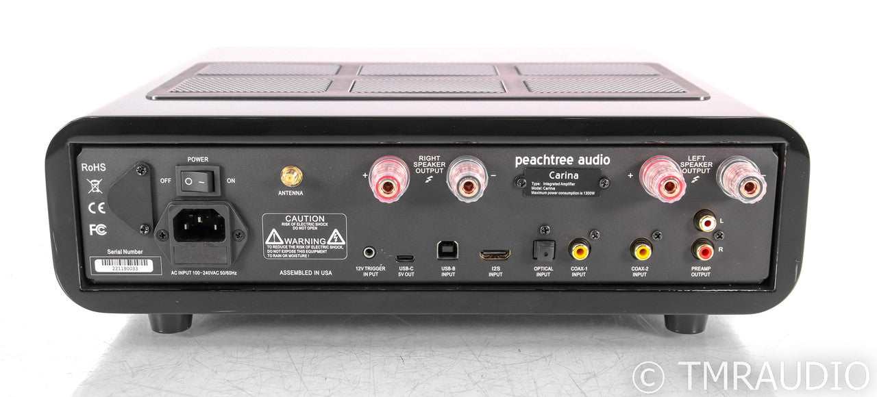 Peachtree Carina Digital Integrated Amplifier; Remote; Black