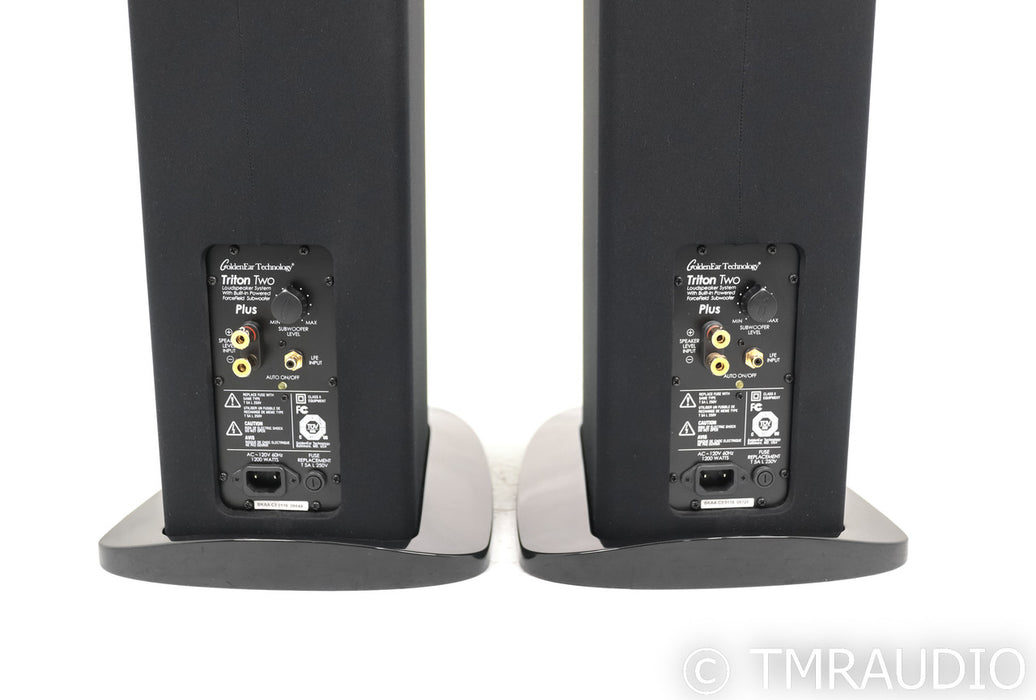 GoldenEar Triton Two+ Powered Floorstanding Speakers; Pair