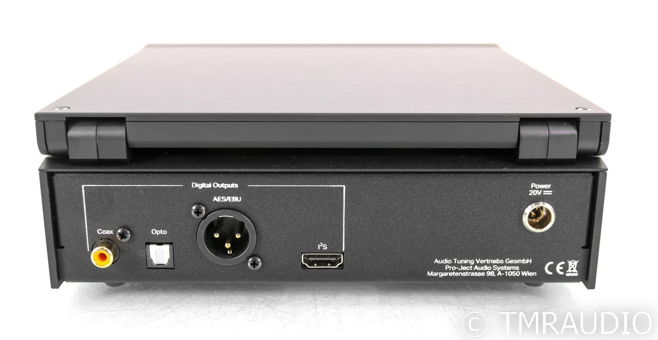 Pro-Ject CD Box RS2T CD Transport; LTA LPS+ Linear Power Supply; Black; Remote