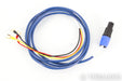 REL Bassline Blue Speakon Subwoofer Cable; 3m; Speakon to Spades