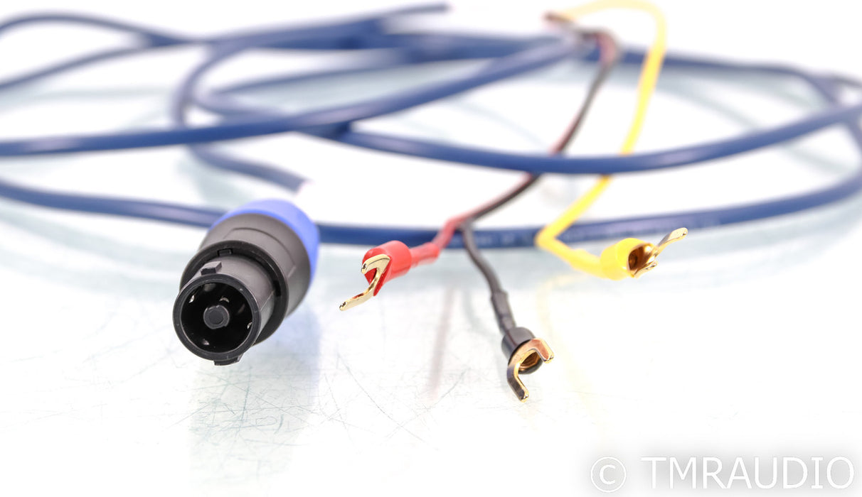 REL Bassline Blue Speakon Subwoofer Cable; 3m; Speakon to Spades