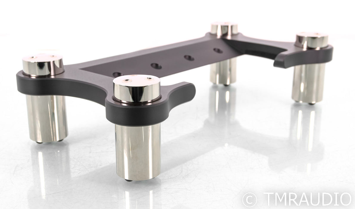 Chord Electronics Choral Ensemble Component Stand System; Black & Nickel; 115mm