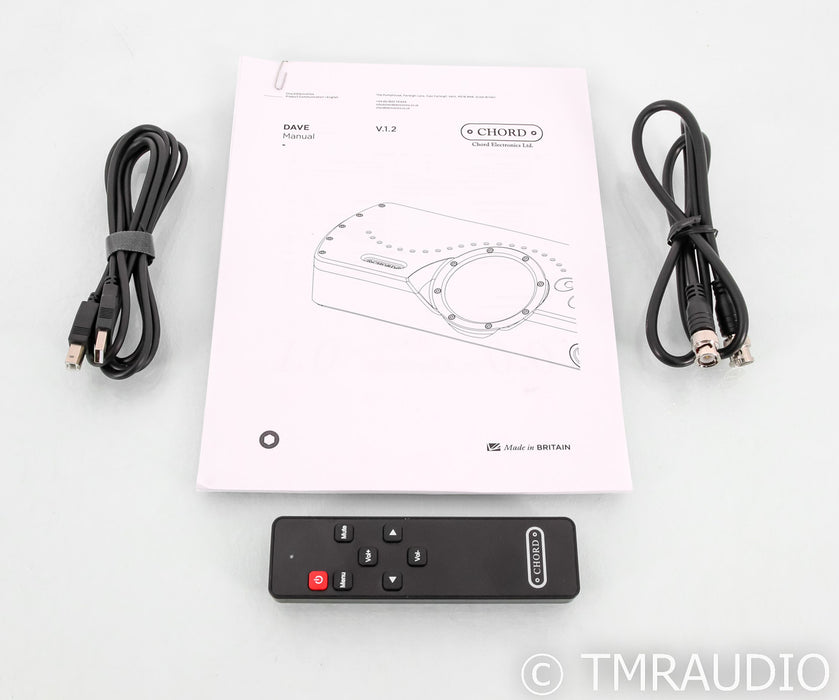 Chord Electronics DAVE Reference DAC / Headphone Amplifier; D/A Converter; Black