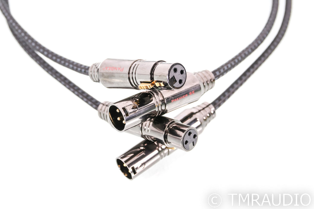 Pangea Premier SE XLR Cables; 1m Pair Balanced Interconnects