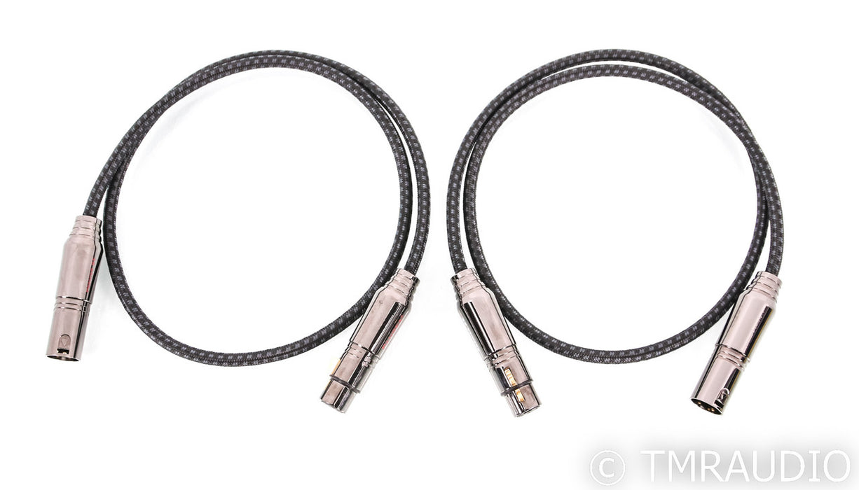 Pangea Premier SE XLR Cables; 1m Pair Balacned Interconnects