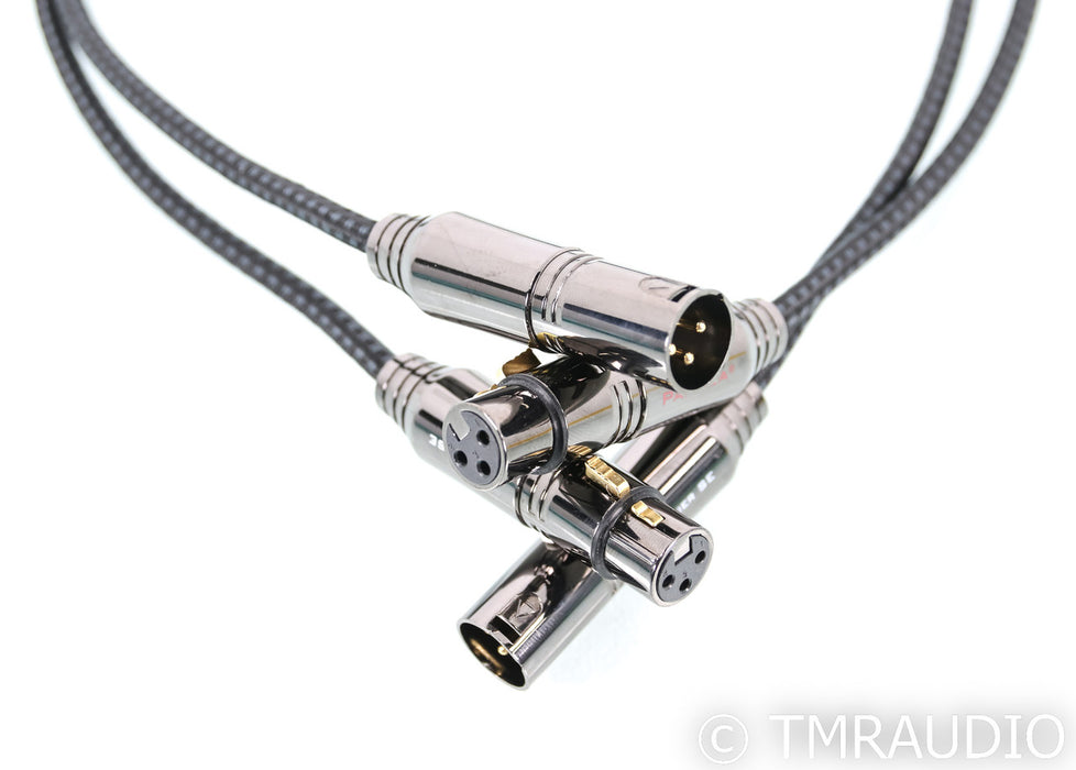 Pangea Premier SE XLR Cables; 1m Pair Balacned Interconnects