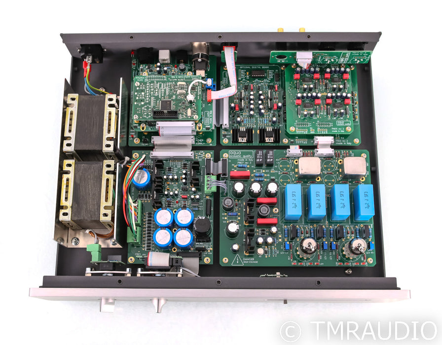 Aqua La Scala Mk II Tube Hybrid DAC; D/A Converter; Silver
