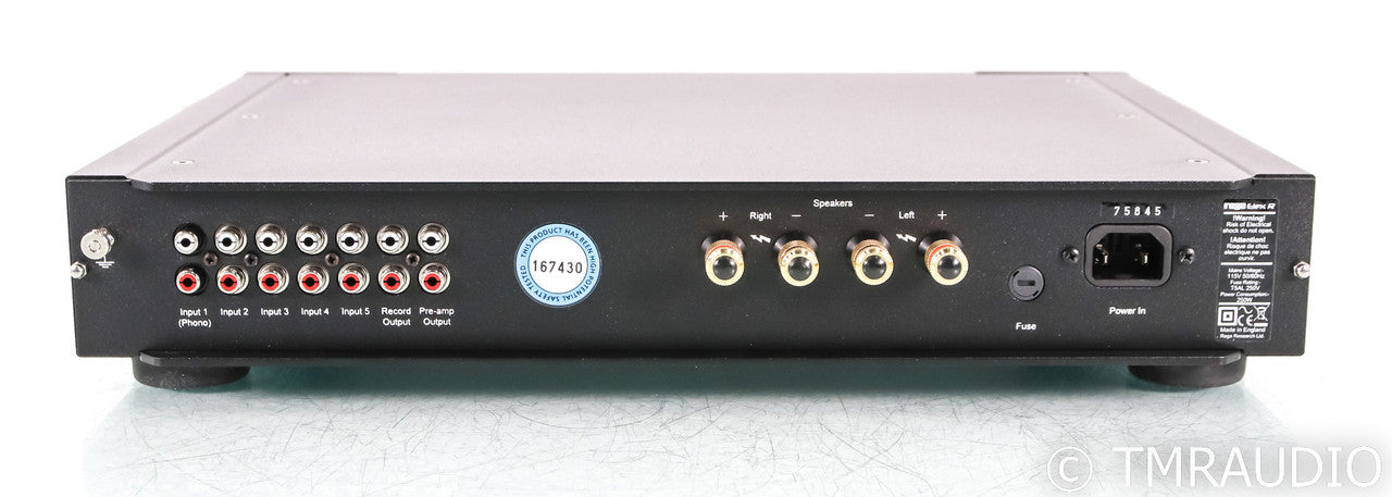 Rega Elex-R Stereo Integrated Amplifier; ElexR; Remote; Black (Open Box)