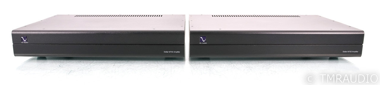 PS Audio Stellar M700 Mono Power Amplifier; Black Pair (Used)