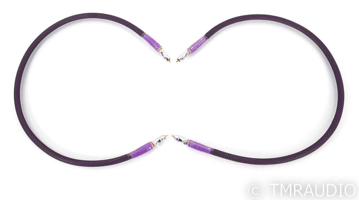 Acoustic Zen Matrix Reference II RCA Cables; 1m Pair Interconnects