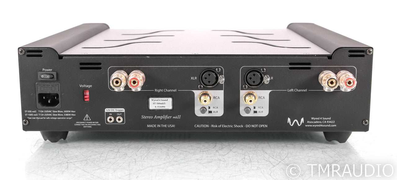 Wyred 4 Sound ST-500 MkII Stereo Power Amplifier; ST500