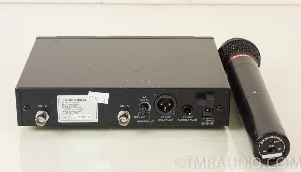 Audio Technica ATW-R310 & ATW-T36HE Wireless Microphone System