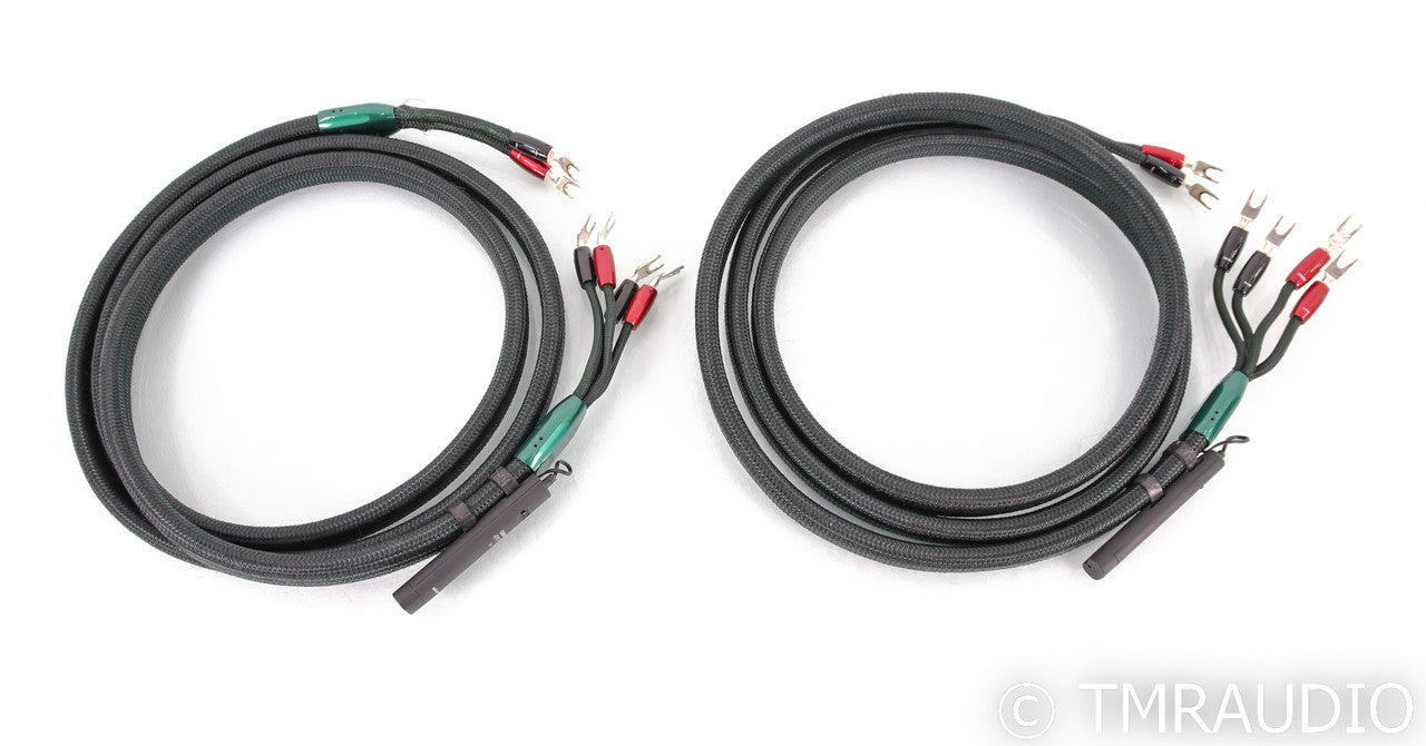 AudioQuest Aspen Bi-Wire Speaker Cables; 3m Pair; 72v DBS